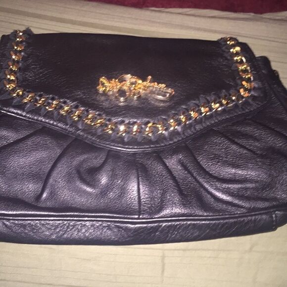NWOT Betsey Johnson black clutch - Picture 1 of 8